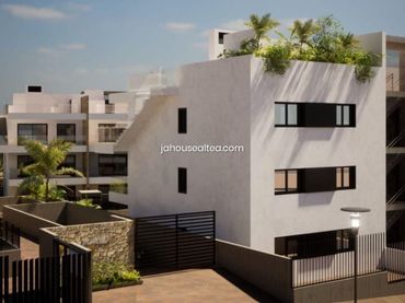 Appartement compact avec piscine à vendre à Balcón de Finestrat - Terra Marina
