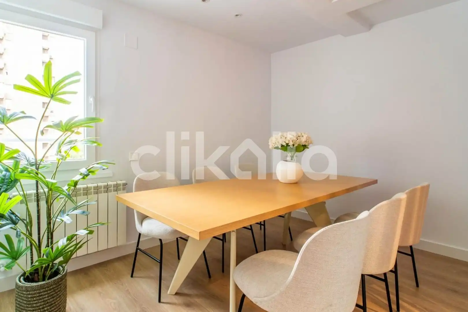 Dining room of Flat for sale in Madrid  with Air Conditioner, Heating and Private garden