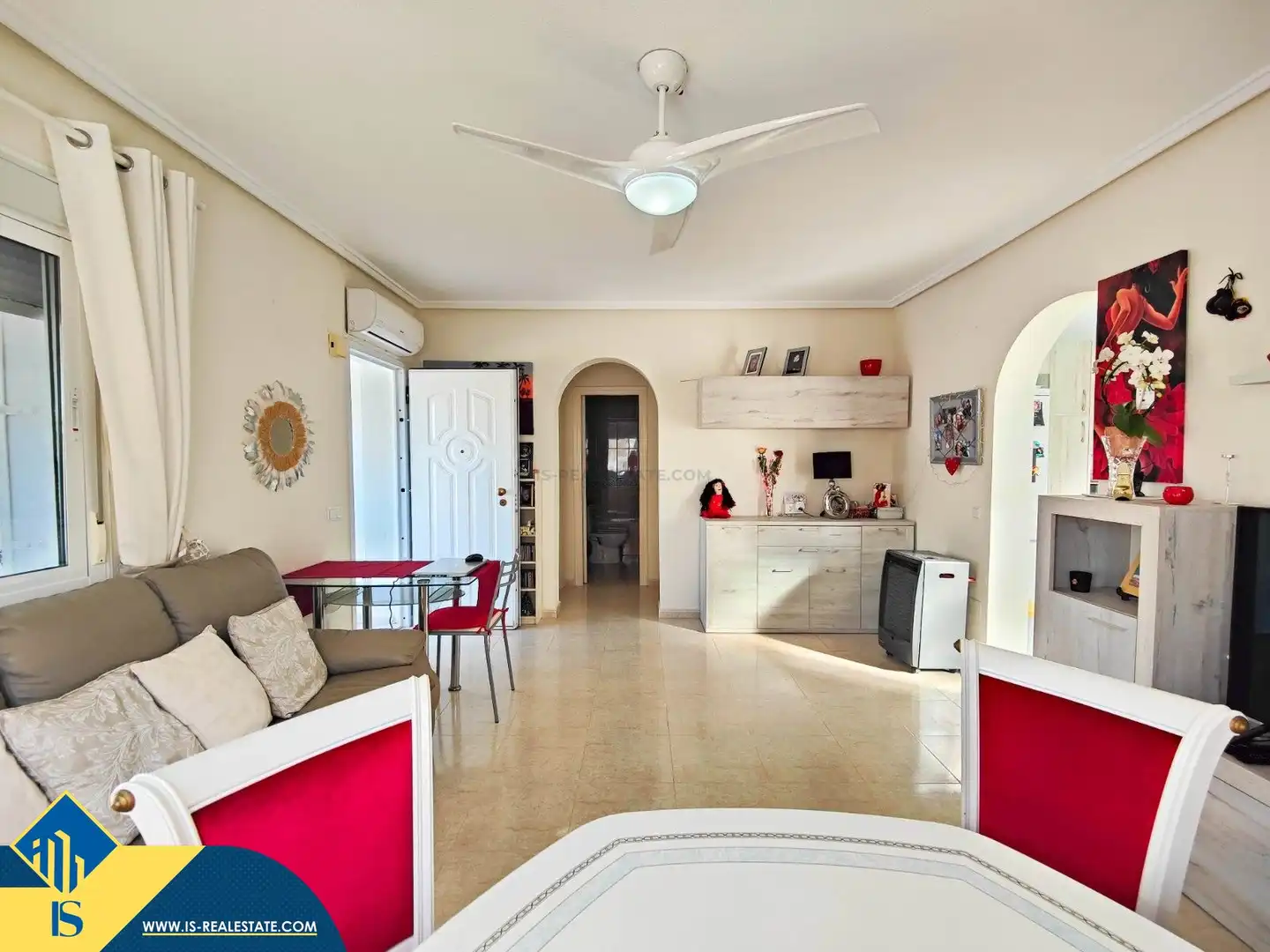 Sala de estar de Casa o chalet en venta en Rojales con Jardín privado, Terraza y Amueblado