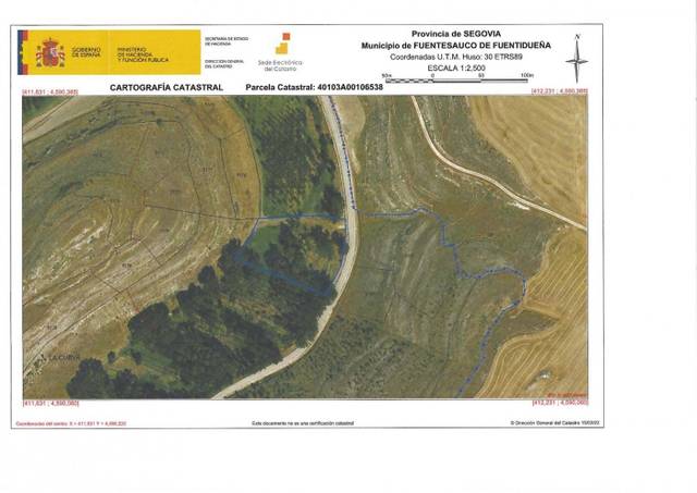 Finca rústica en Venta en Fuentesaúco de Fuentidueña