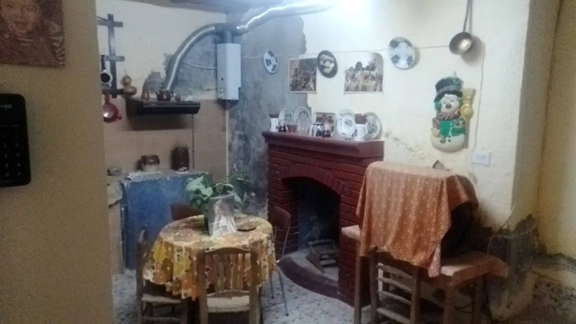 Menjador de Casa o xalet en venda en Cástaras amb Moblat i Balcó