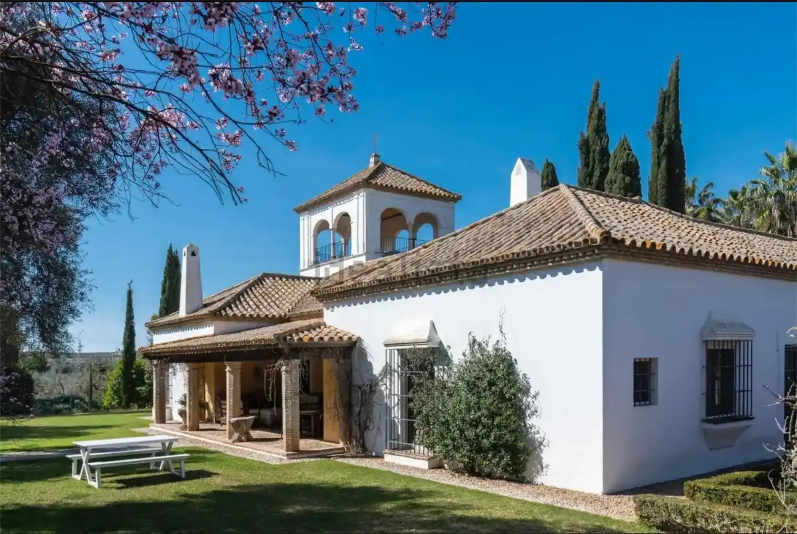 Jardí de Finca rústica en venda en Mairena del Aljarafe amb Aire condicionat, Jardí privat i Parquet