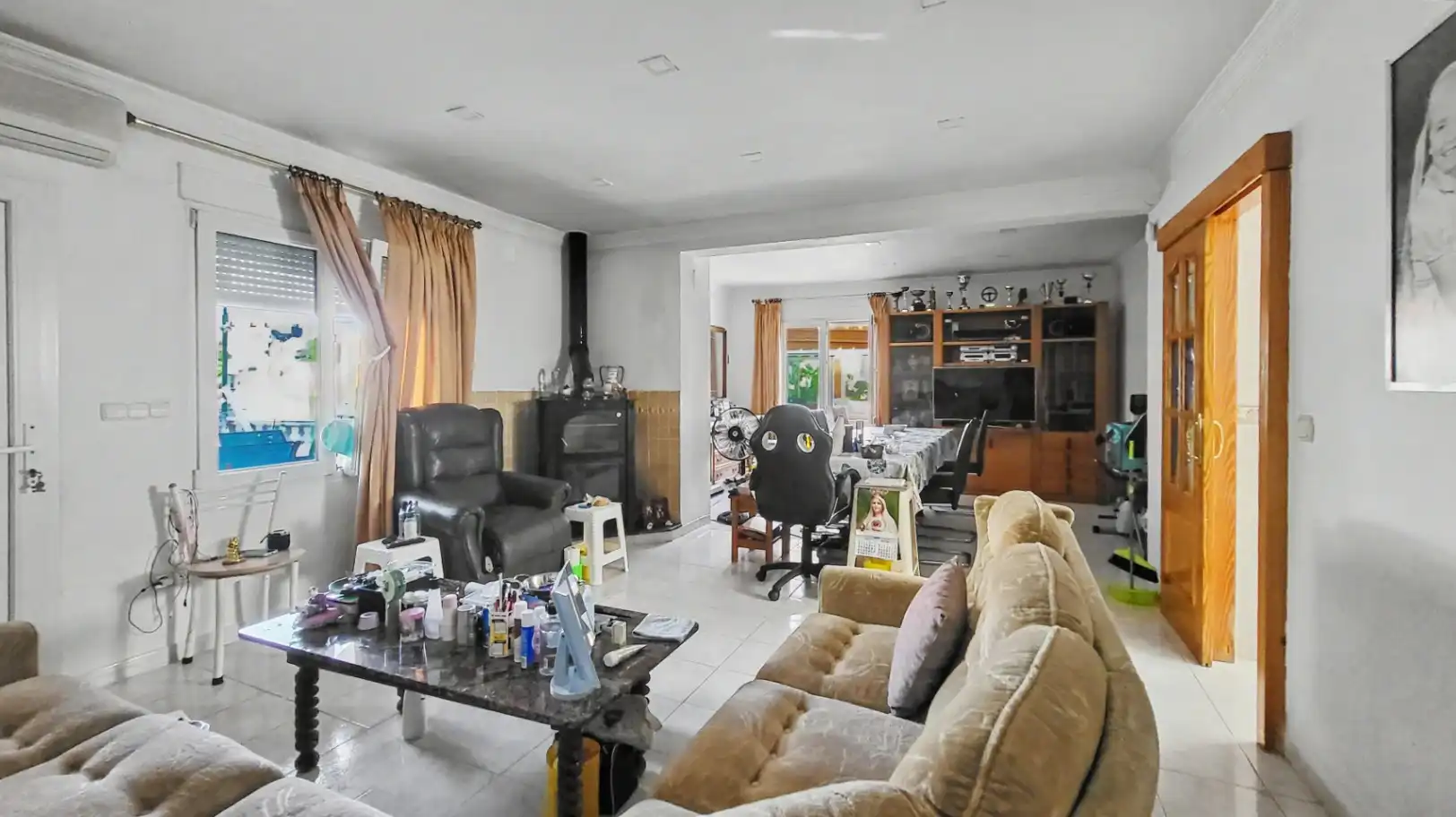 Living room of Houses for sale in Dénia  with Private garden, Terrace and Storage room