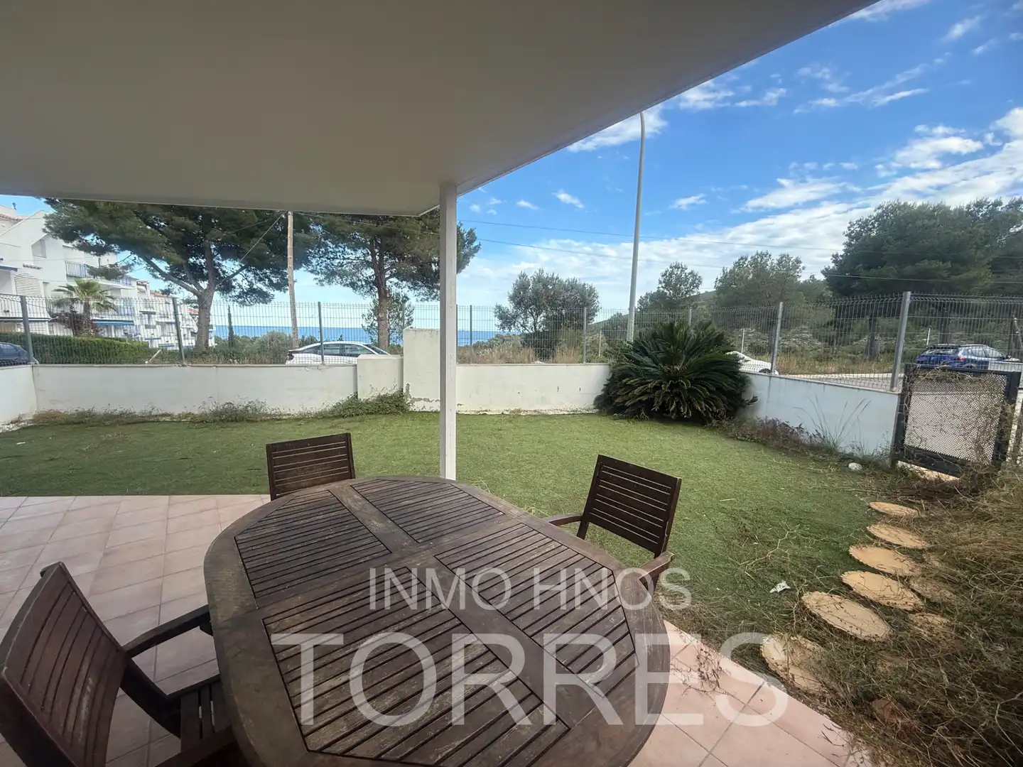 Terraza de Apartamento en venta en Peñíscola / Peníscola con Aire acondicionado, Jardín privado y Terraza