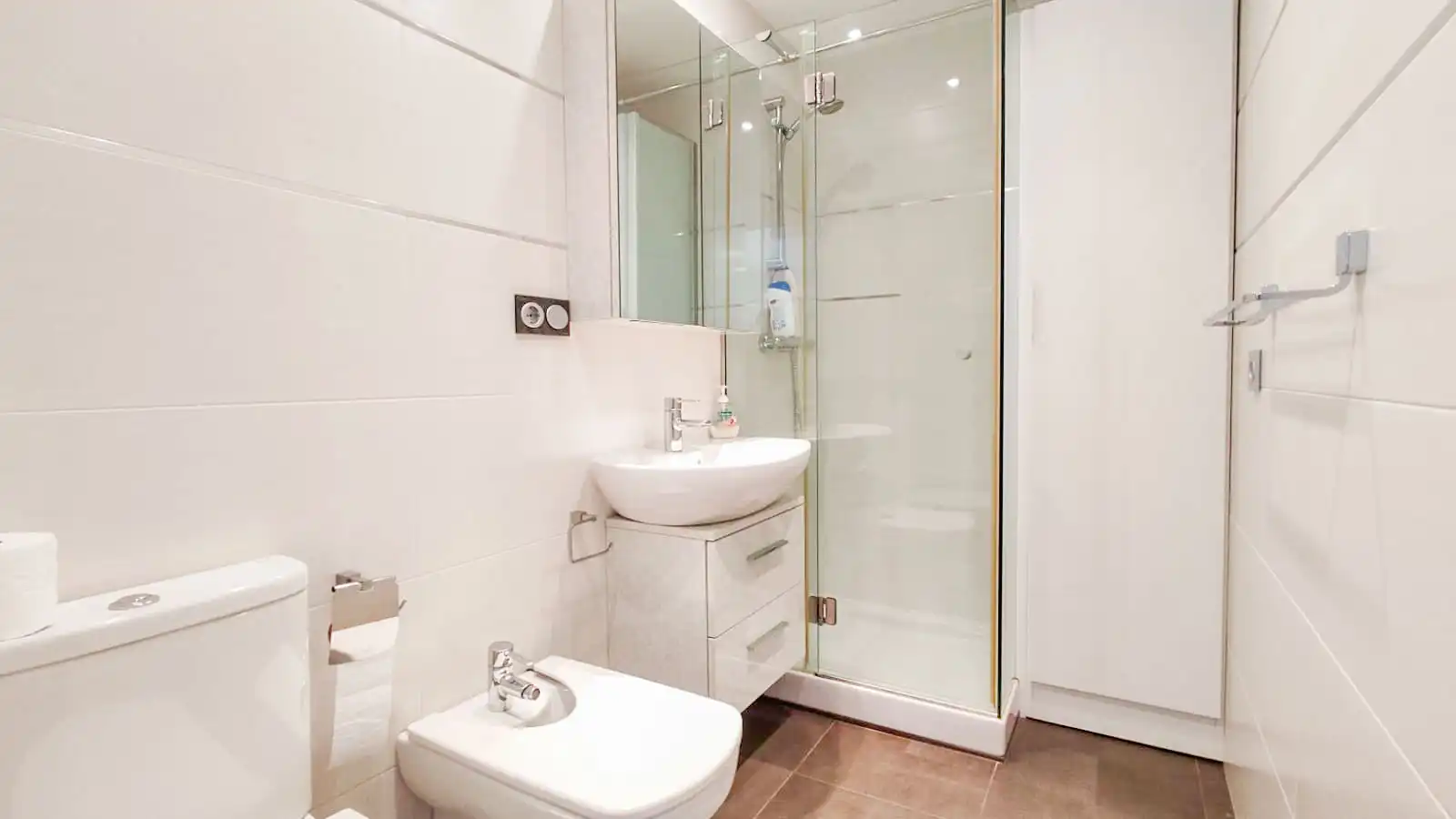 Bathroom of Flat for rent in Hondarribia  with Heating, Private garden and Terrace