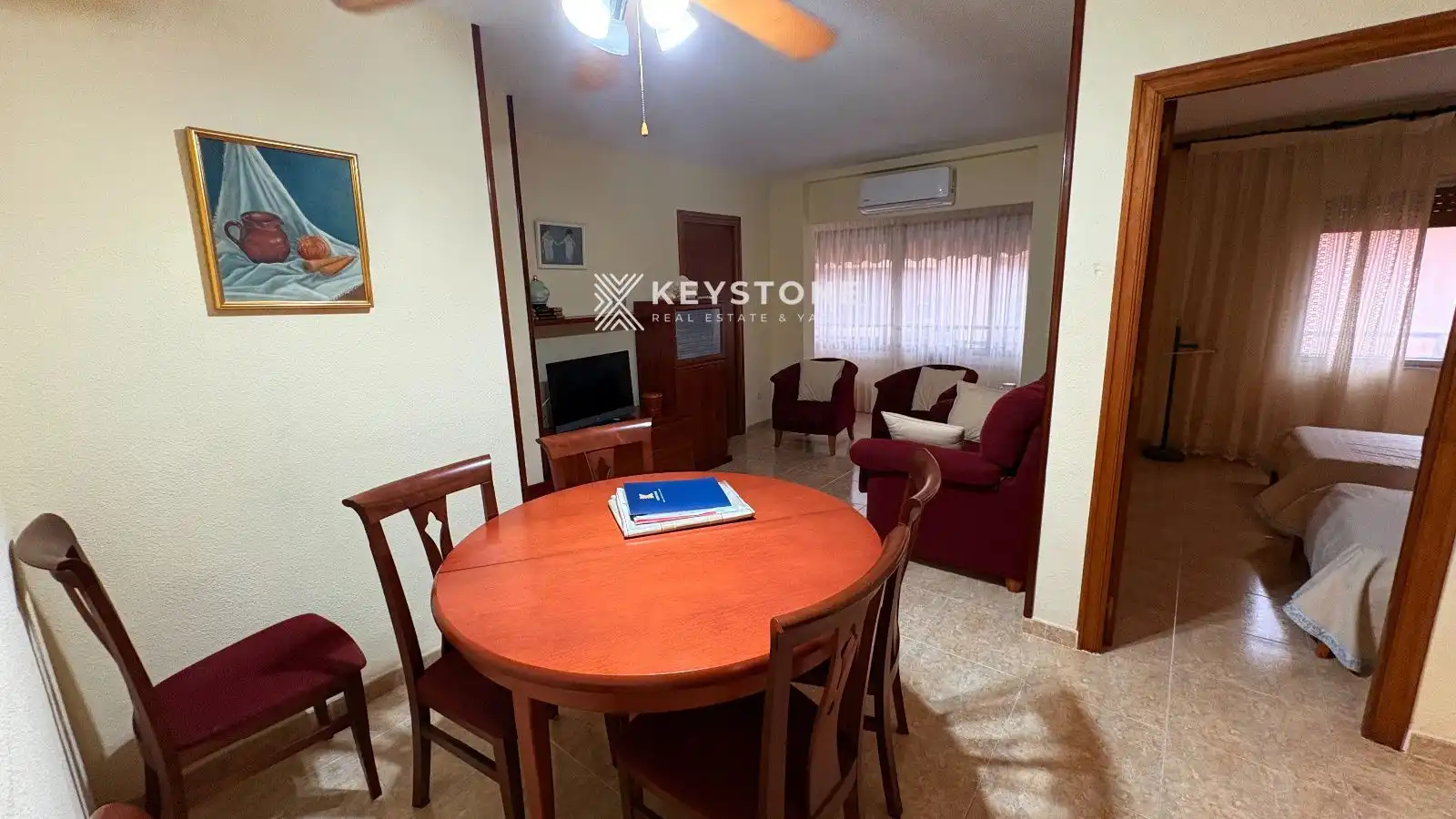 Sala d'estar de Àtic de lloguer en Alicante / Alacant amb Aire condicionat, Calefacció i Terrassa