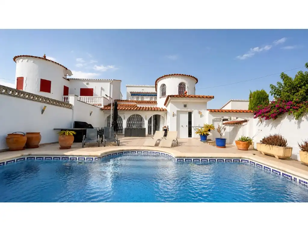 Vista exterior de Casa o xalet en venda en Empuriabrava