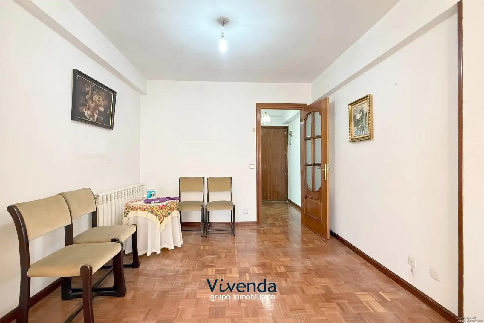 Sala de estar de Piso en venta en Móstoles con Calefacción, Parquet y Terraza