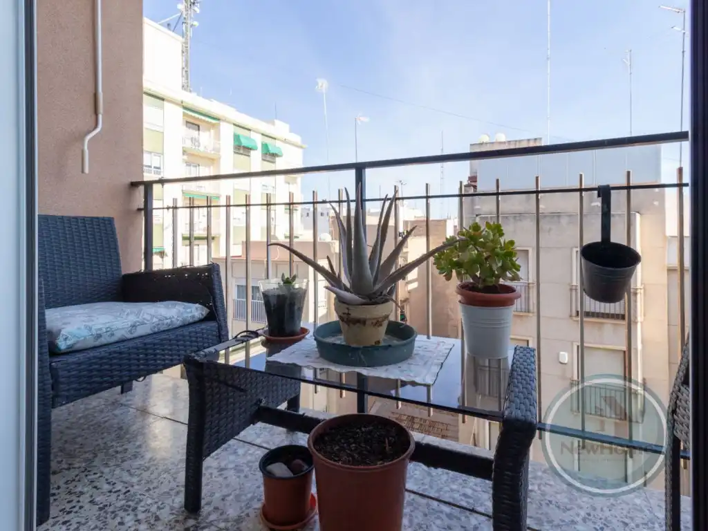 Balcony of Flat for rent in Elche / Elx  with Air Conditioner and Balcony