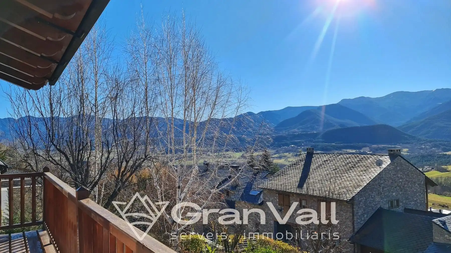 Vista exterior de Casa o chalet en venta en Prullans con Calefacción, Jardín privado y Parquet