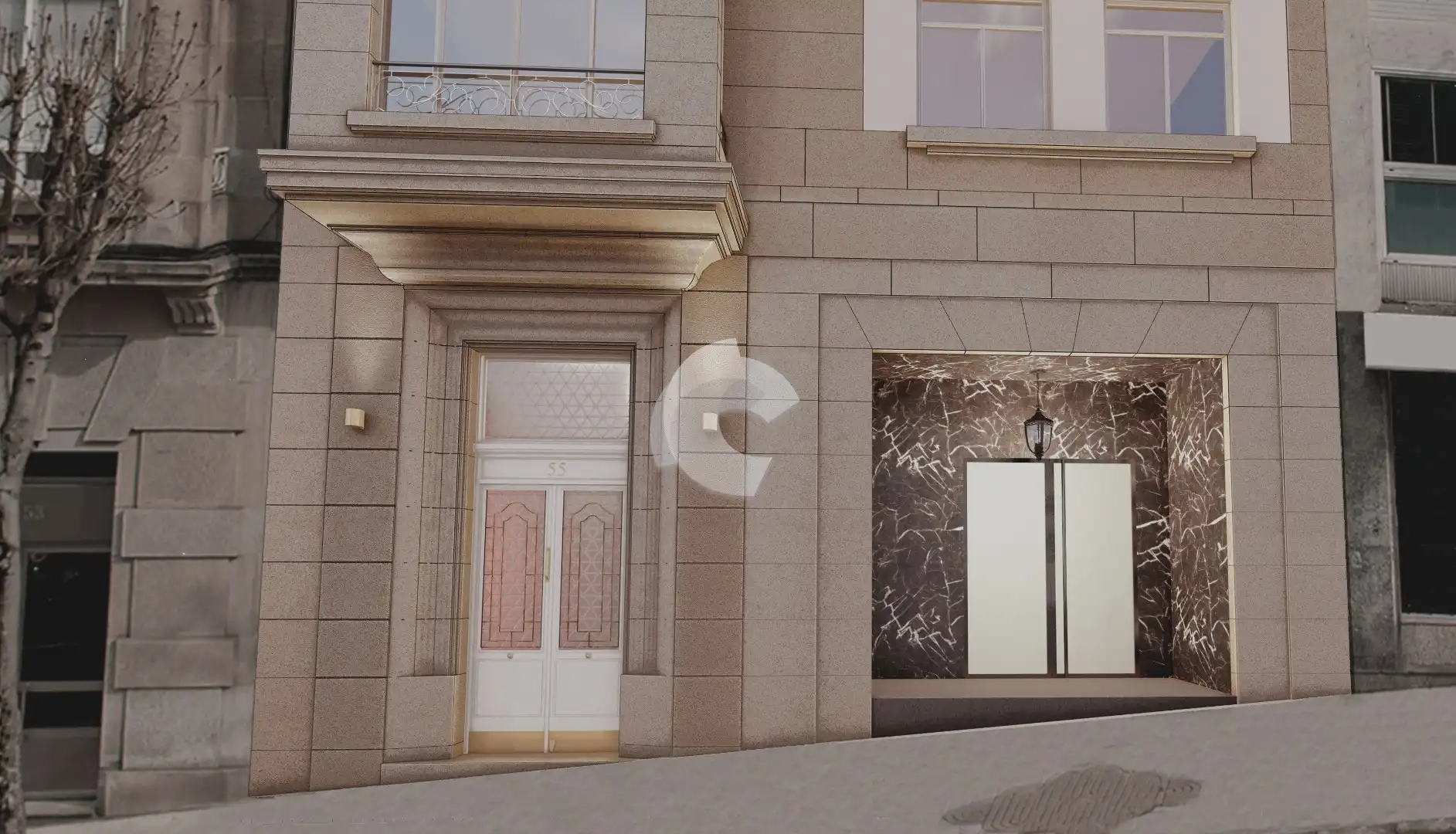 Vista exterior de Dúplex en venta en Vigo  con Calefacción