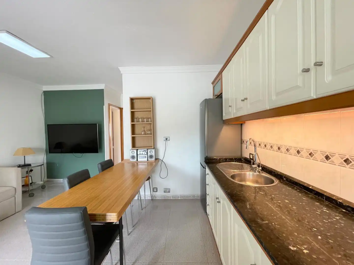 Kitchen of Houses for rent in San Bartolomé de Tirajana  with Air Conditioner, Terrace and Furnished
