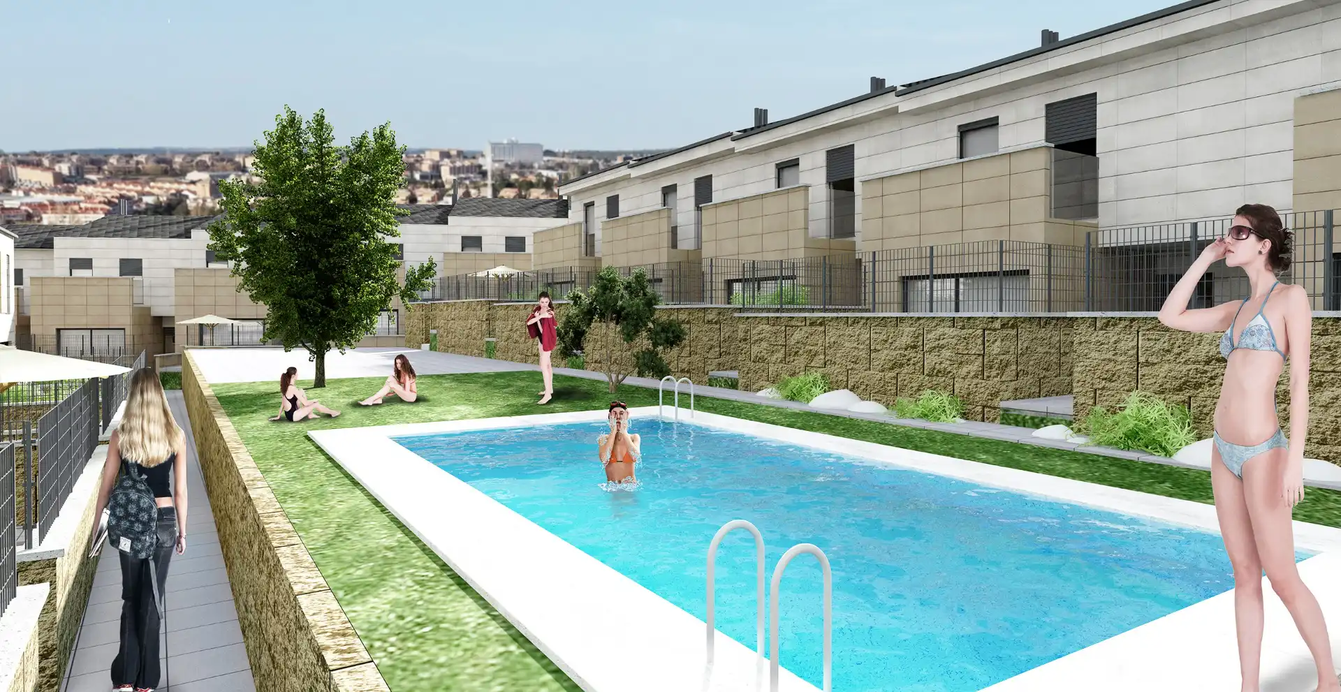 Detached homes for sale in Calle Luxemburgo, Hervencias