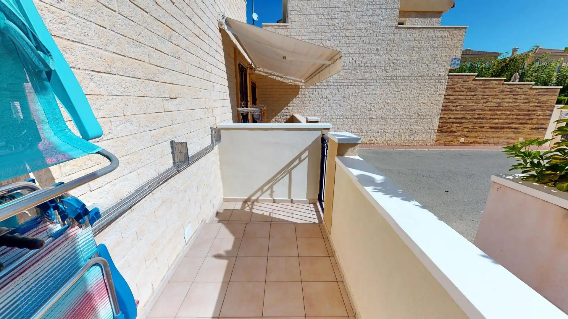Balcony of Detached homes for sale in Pilar de la Horadada  with Air Conditioner, Terrace and Community pool