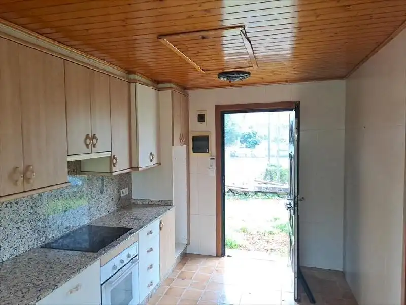Cocina de Casa o chalet en venta en Pazos de Borbén con Jardín privado