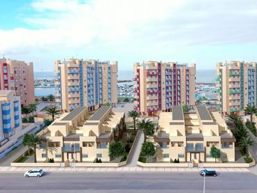 Adosado con balcón en venta en Urb. El Ancora