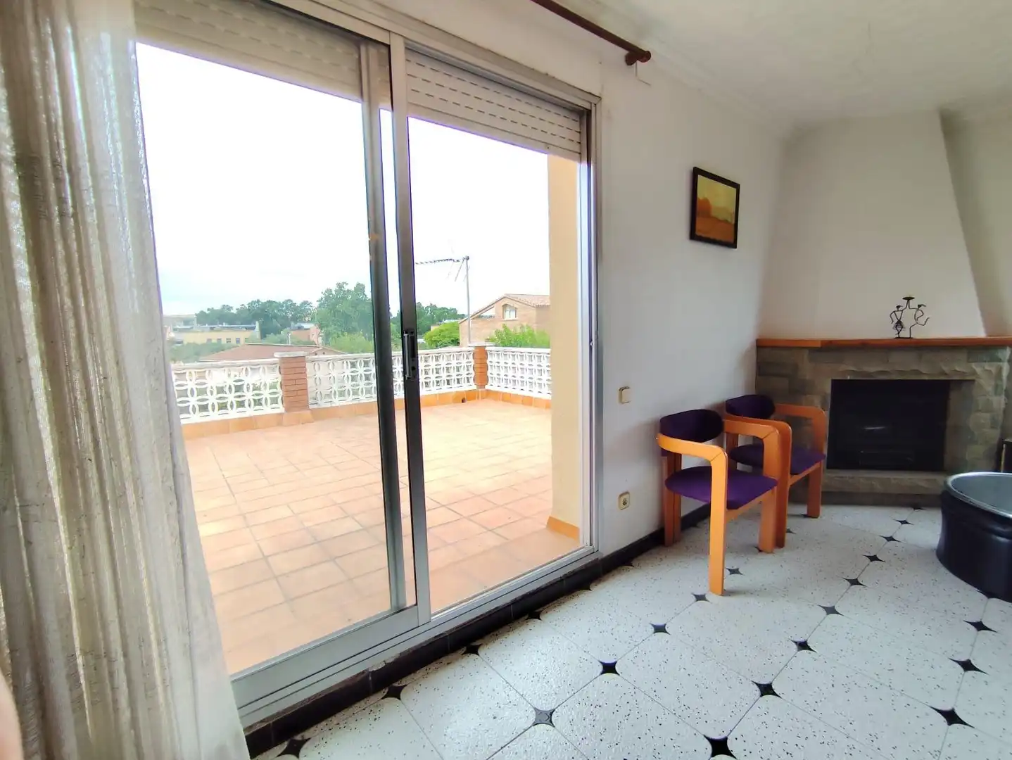 Terraza de Casa o chalet en venta en Santa Perpètua de Mogoda con Aire acondicionado, Calefacción y Jardín privado