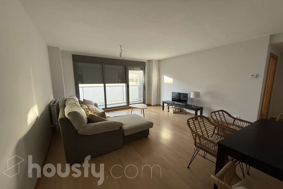 Sala de estar de Piso de alquiler en Getafe con Calefacción, Parquet y Terraza