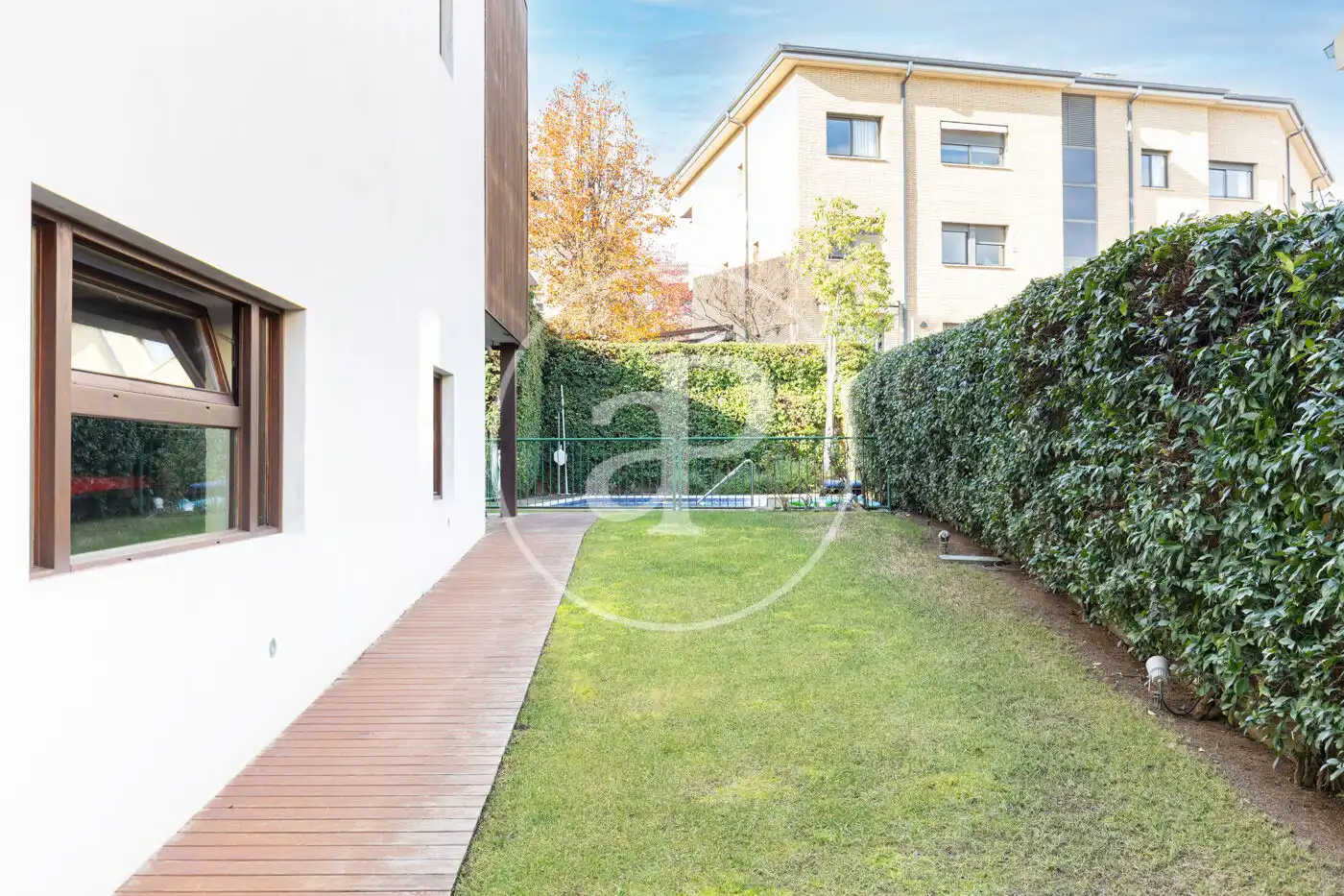 Garden of Houses for sale in Sant Cugat del Vallès  with Air Conditioner, Heating and Private garden