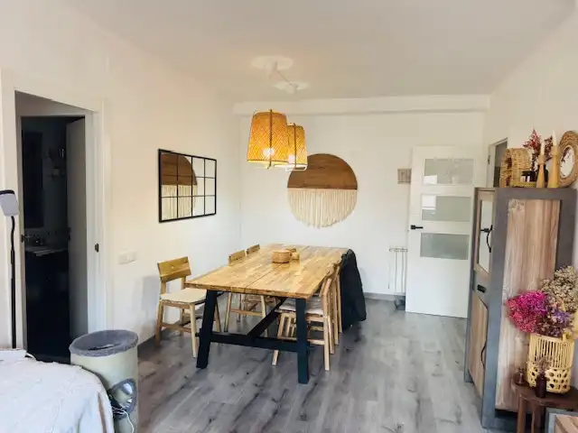 Dining room of Flat for sale in Barcelona  with Air Conditioner, Heating and Parquet flooring