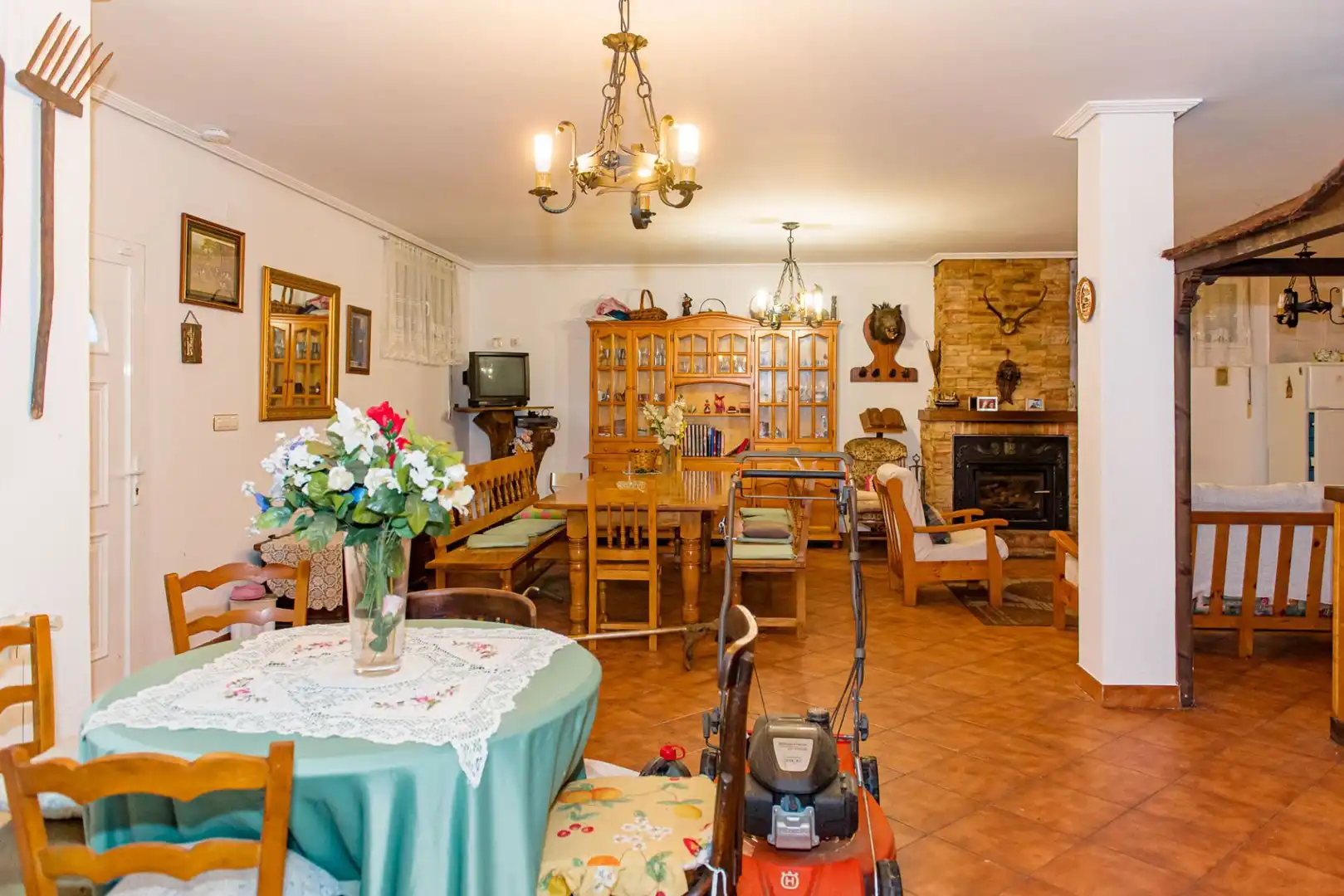 Comedor de Casa o chalet en venta en Ponferrada con Calefacción, Jardín privado y Terraza
