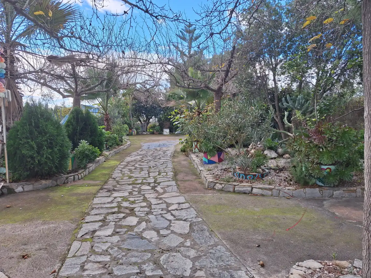 Jardí de Finca rústica en venda en Alfara de la Baronia amb Aire condicionat, Jardí privat i Moblat