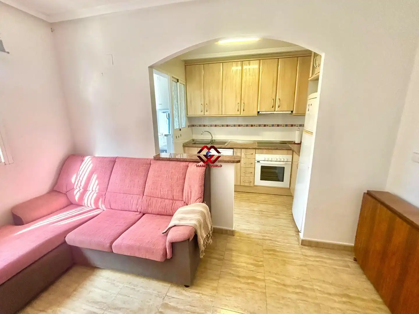 Sala de estar de Apartamento en venta en San Javier con Aire acondicionado, Calefacción y Trastero