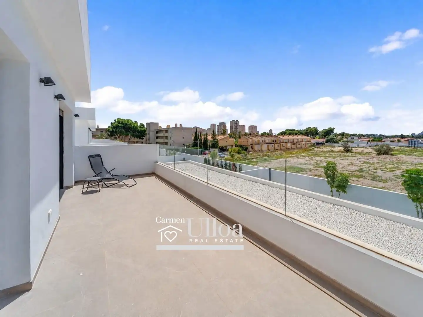 Terrassa de Casa o xalet en venda en Sant Joan d'Alacant amb Aire condicionat, Calefacció i Terrassa