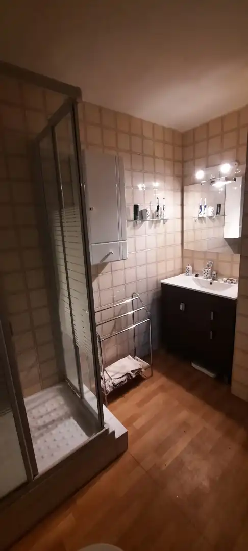 Baño de Apartamento en venta en Torremolinos con Calefacción, Lavadora y Balcón