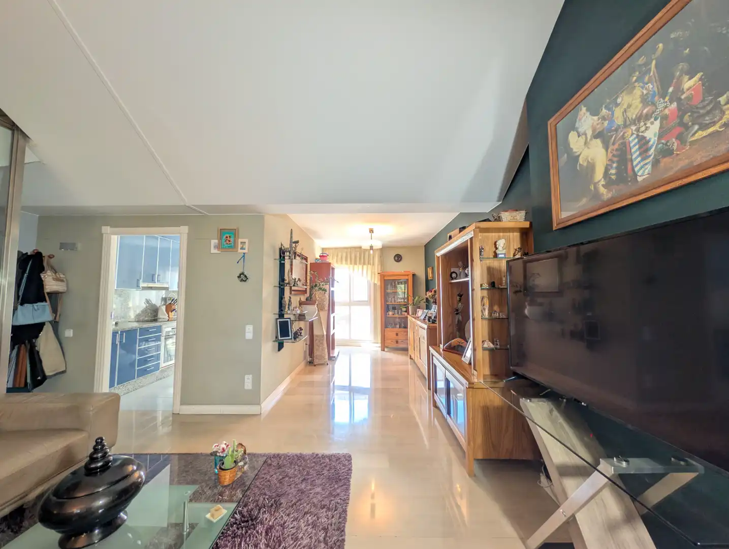 Sala de estar de Casa adosada en venta en Zaragoza con Aire acondicionado, Calefacción y Parquet
