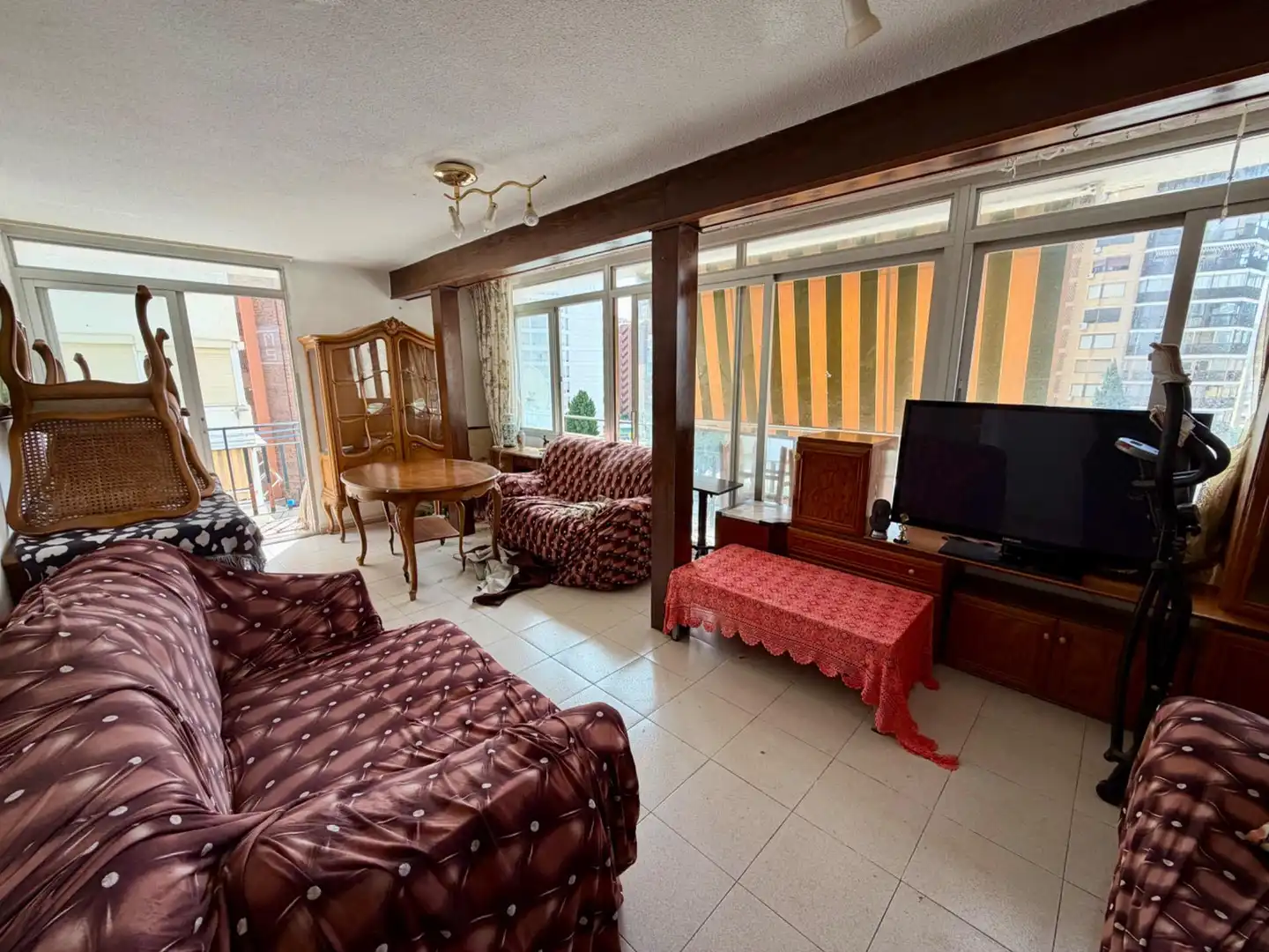 Sala de estar de Piso en venta en Benidorm con Terraza