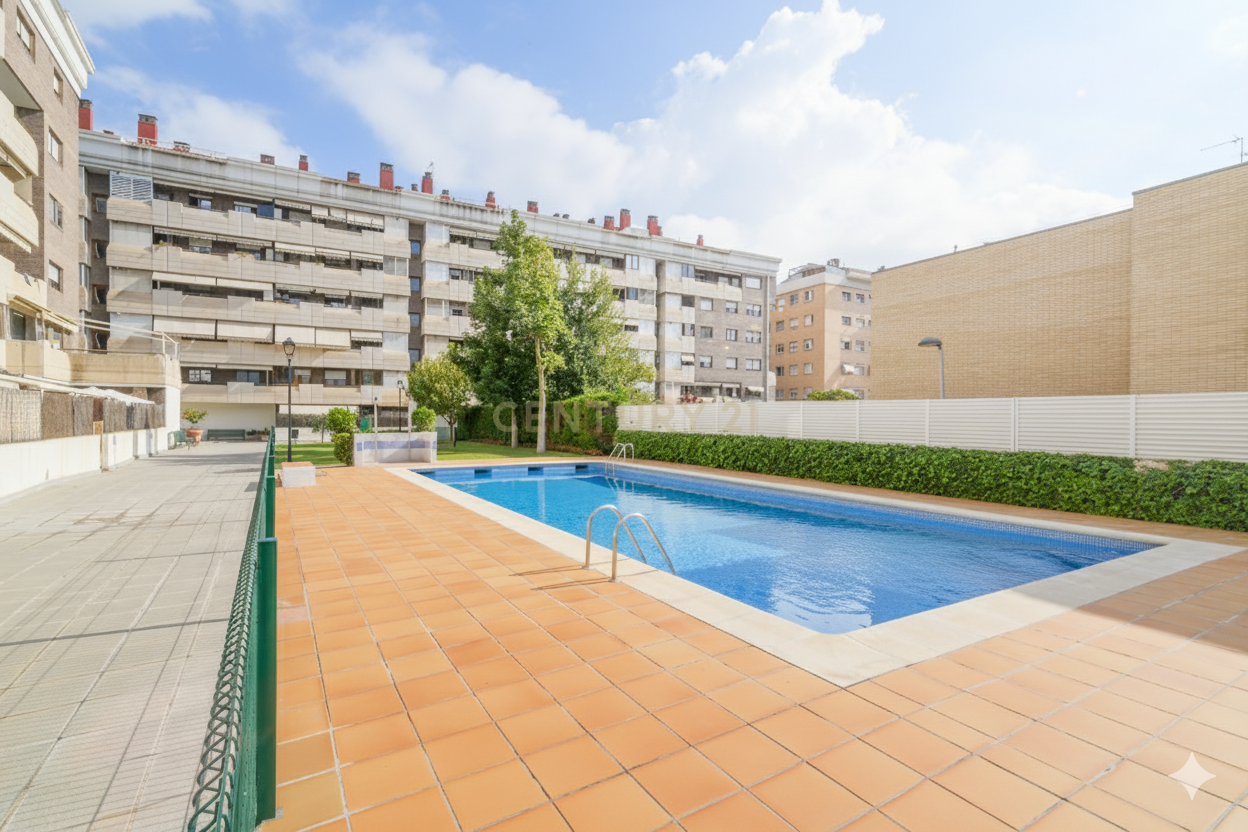 Swimming pool of Apartment for sale in Sant Joan Despí  with Air Conditioner, Storage room and Alarm