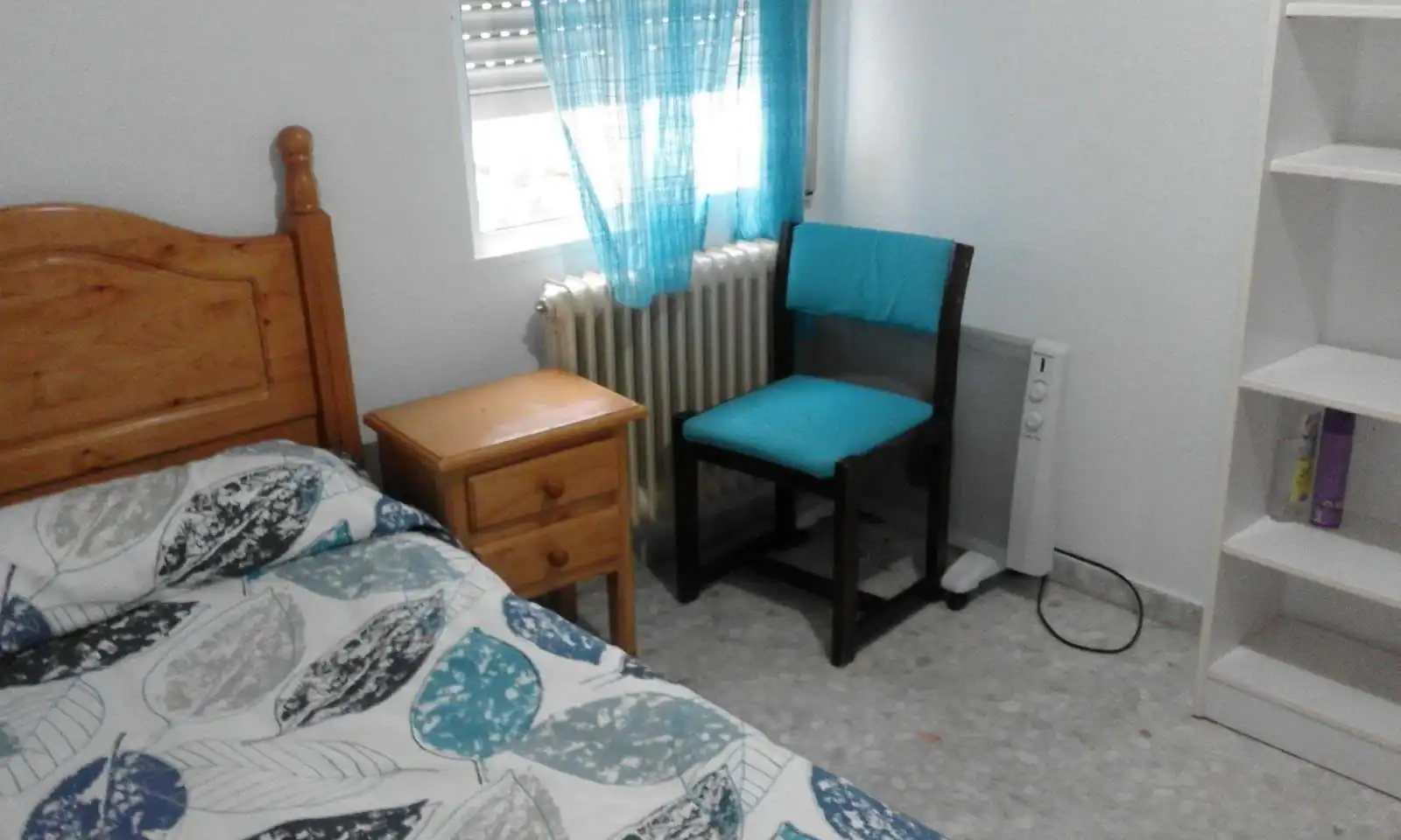 Schlafzimmer von Wohnung zur Miete in Cáceres mit Terrasse, Möbliert und Balkon