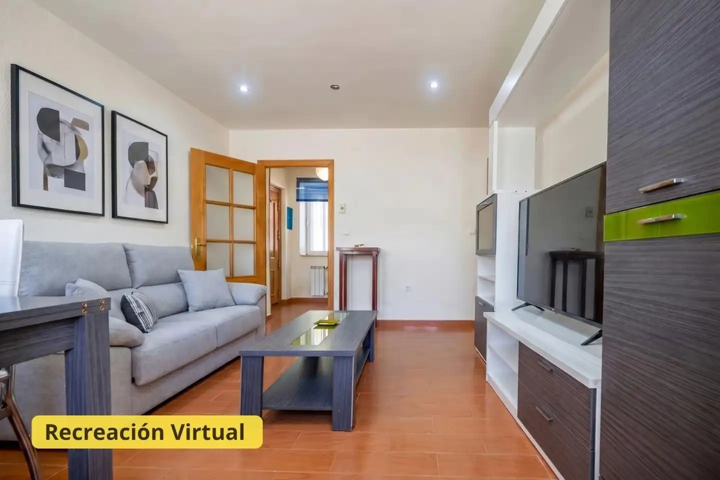 Wohnzimmer von Erdgeschoss zum Verkauf in Ávila mit Heizung, Privatgarten und Terrasse