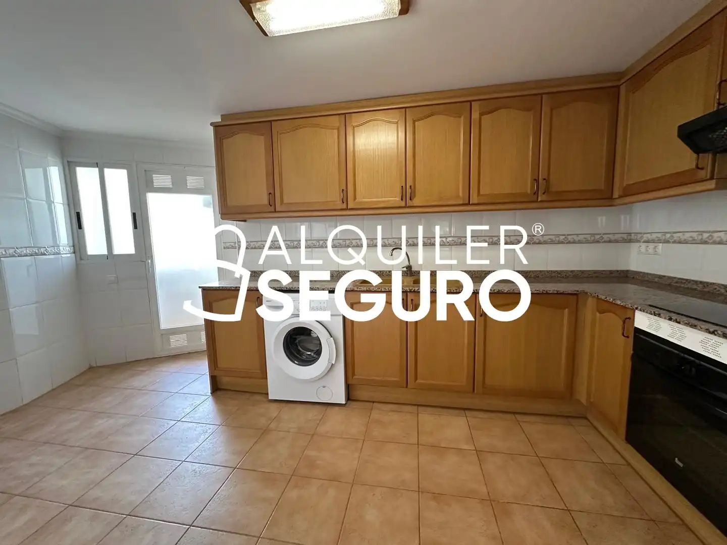 Kitchen of Flat for rent in Torrent  with Air Conditioner and Furnished