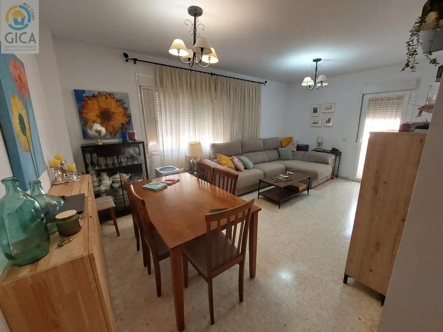 Living room of Flat for sale in Algeciras  with Terrace