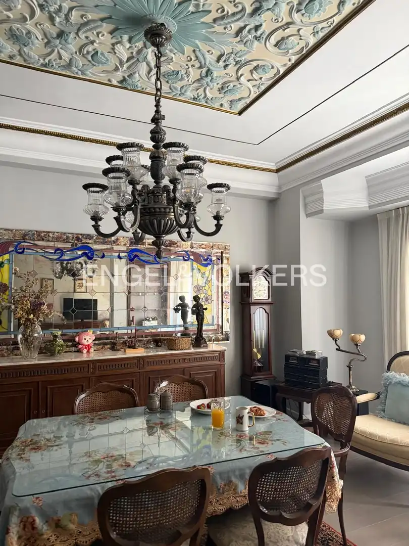 Dining room of Flat for rent in Valencia  with Heating