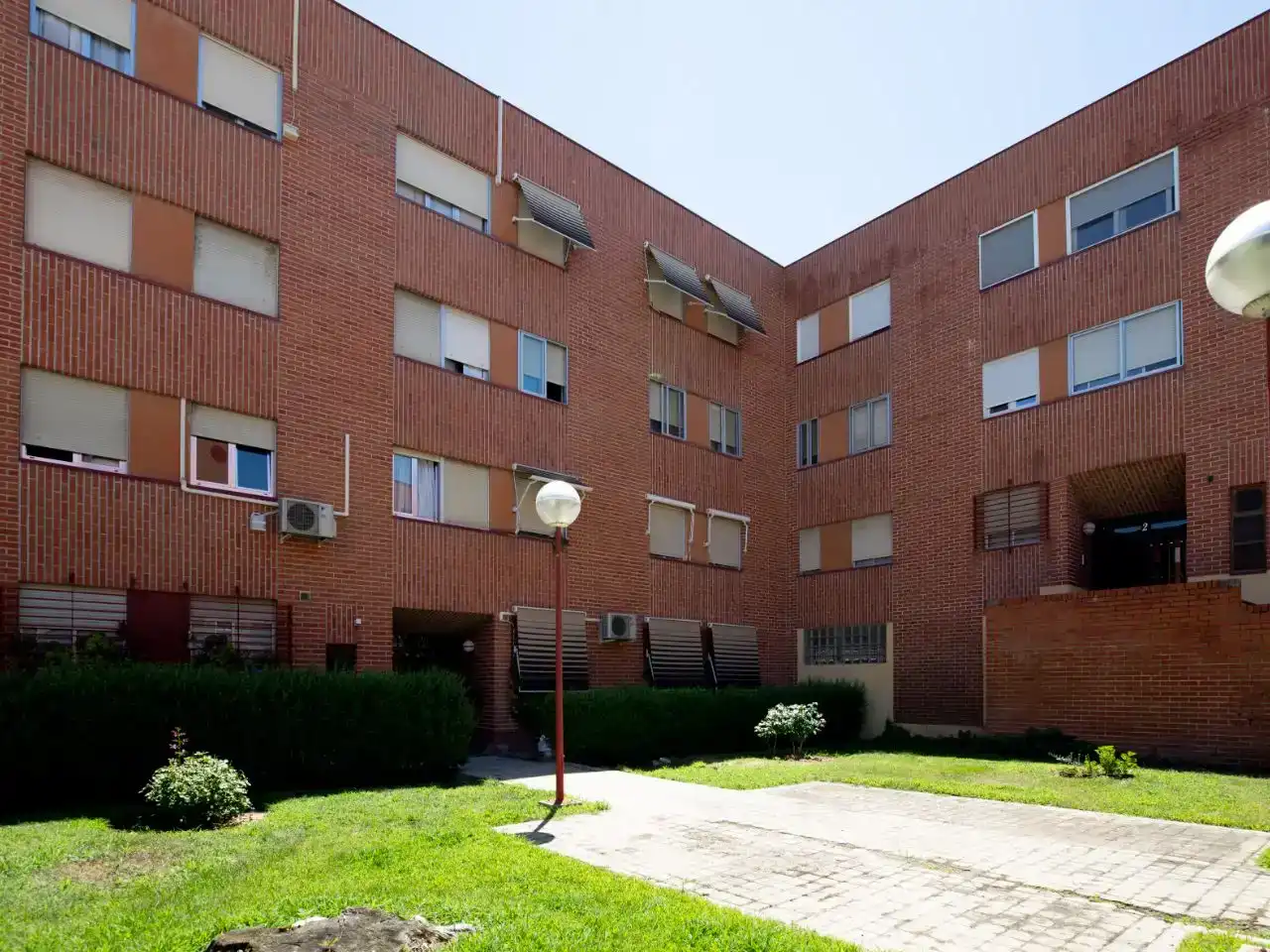 Vista exterior de Piso en venta en Madrid con Aire acondicionado, Jardín privado y Parquet
