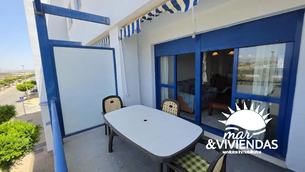 Balcony of Duplexes for sale in Garrucha  with Heating, Terrace and Storage room