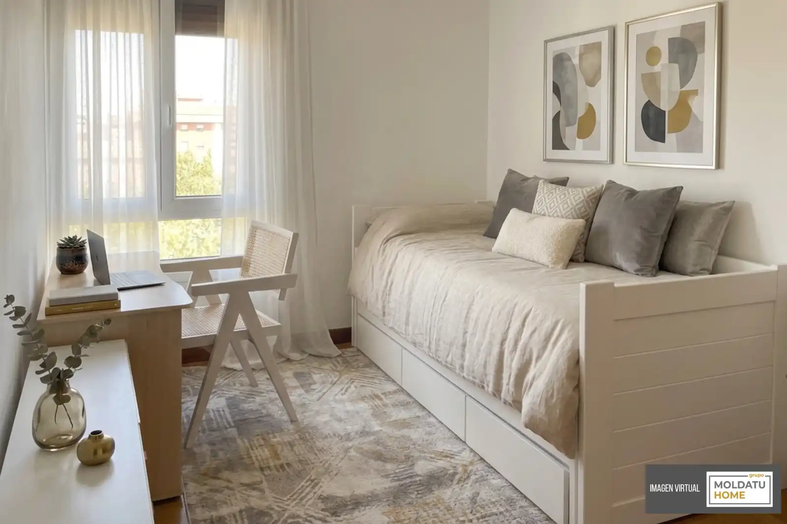 Bedroom of Flat for sale in Donostia - San Sebastián   with Heating and Terrace