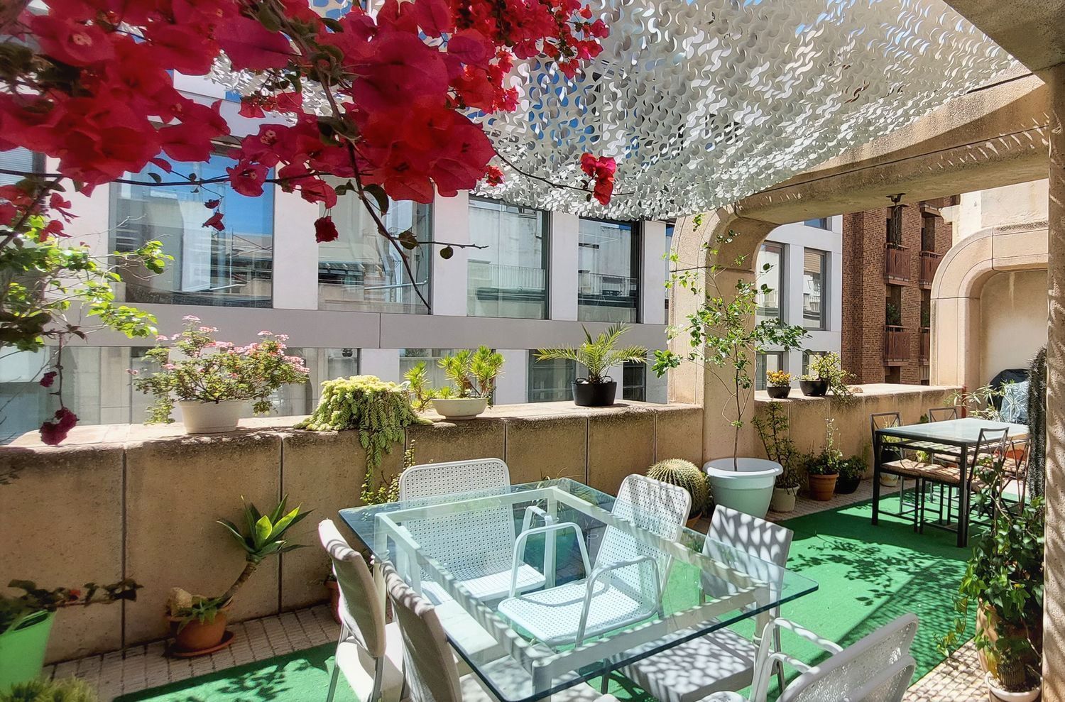 Terrace of Attic for sale in Alicante / Alacant  with Air Conditioner, Heating and Private garden