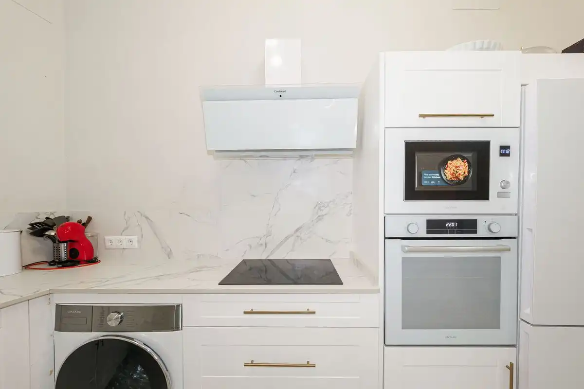 Kitchen of Flat for sale in Utrera  with Heating, Terrace and Furnished