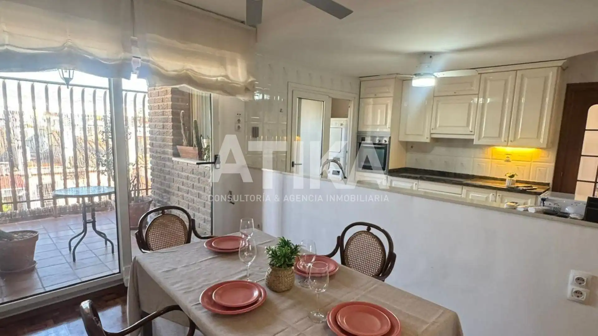 Cocina de Ático en venta en Ontinyent con Aire acondicionado, Calefacción y Parquet