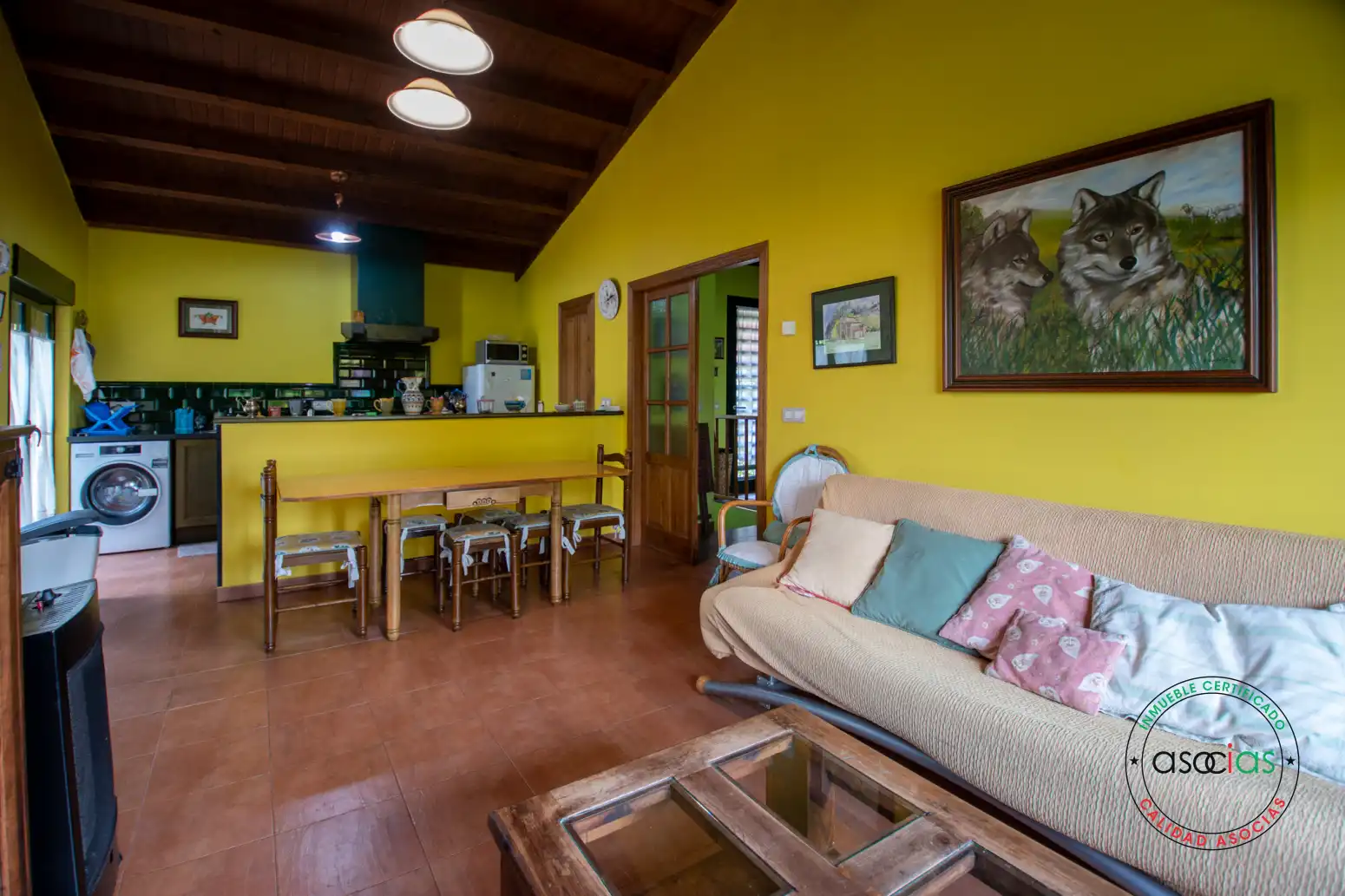 Sala de estar de Casa o chalet en venta en Colunga con Calefacción, Jardín privado y Terraza