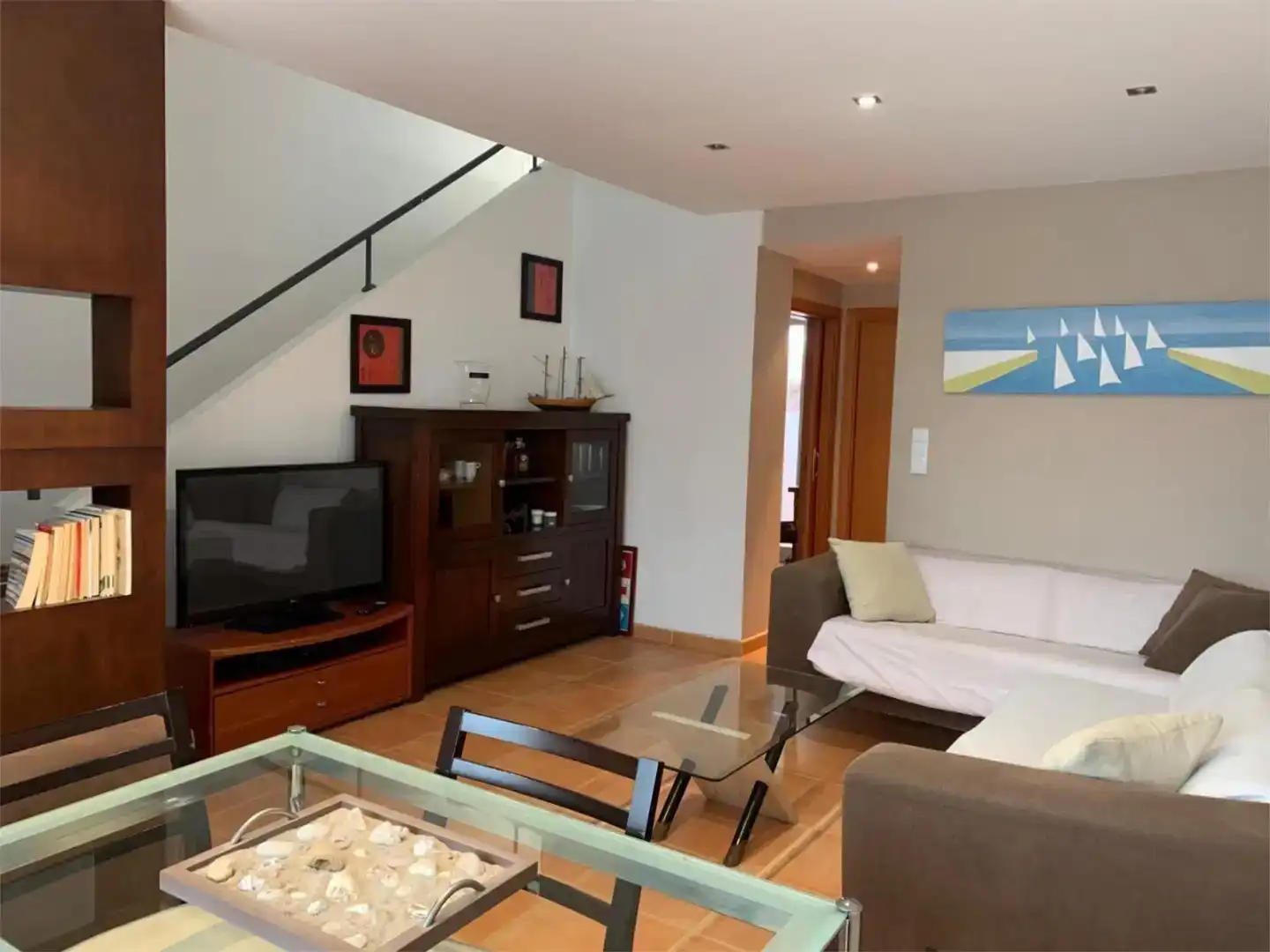 Sala de estar de Apartamento de alquiler en Corinto - Almarda