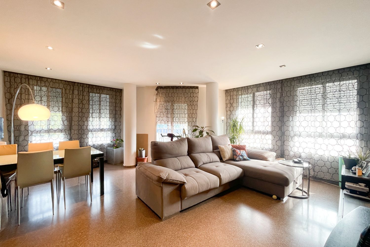 Sala d'estar de Apartament de lloguer en Almenara amb Aire condicionat, Calefacció i Moblat