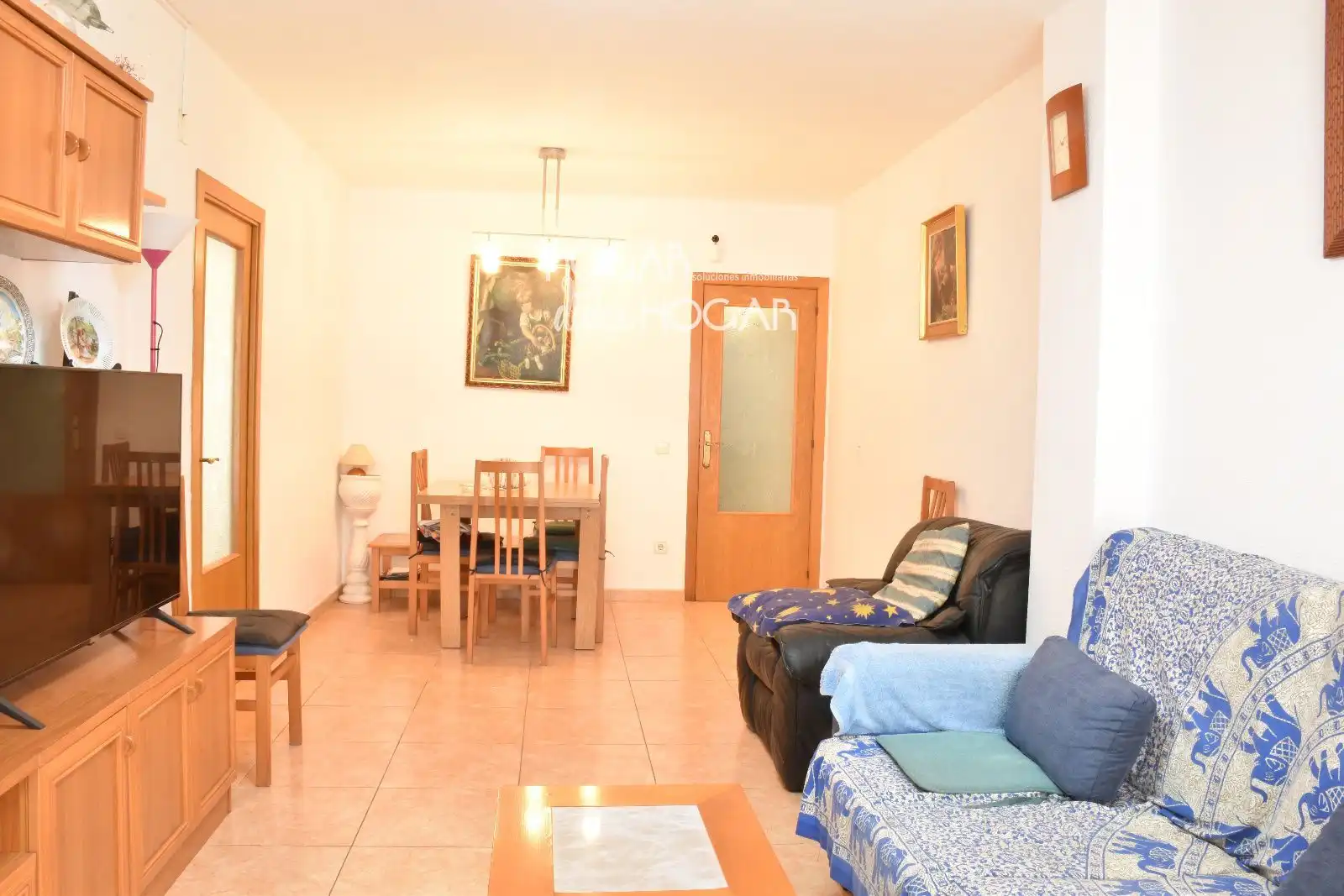 Living room of Flat for sale in Calafell  with Heating, Terrace and Storage room