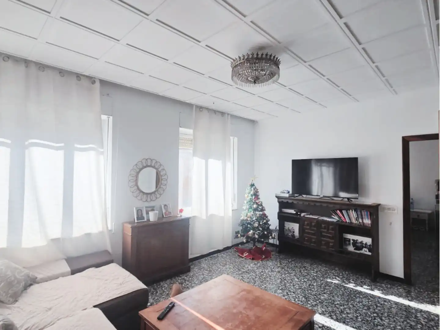 Wohnzimmer von Wohnung zum Verkauf in Elda mit Möbliert und Balkon
