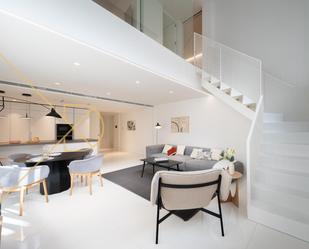 Living room of Flat to rent in  Barcelona Capital  with Air Conditioner, Heating and Terrace