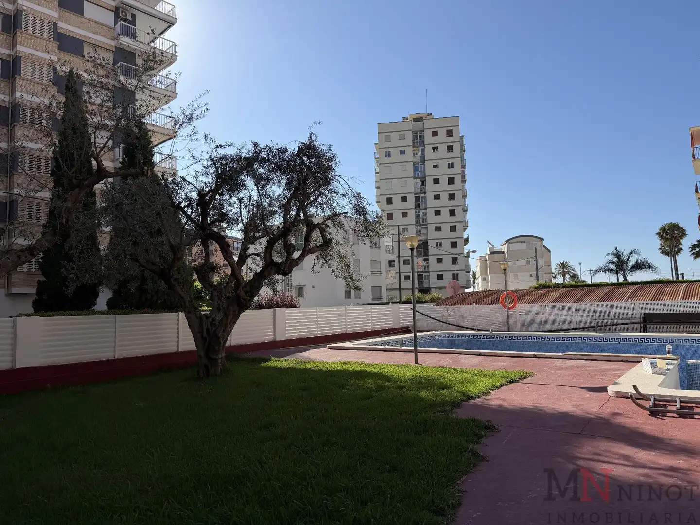 Exterior view of Apartments for sale in Benicasim / Benicàssim  with Air Conditioner and Community pool